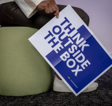 inspiratiesessie Start2Create, think outside the box