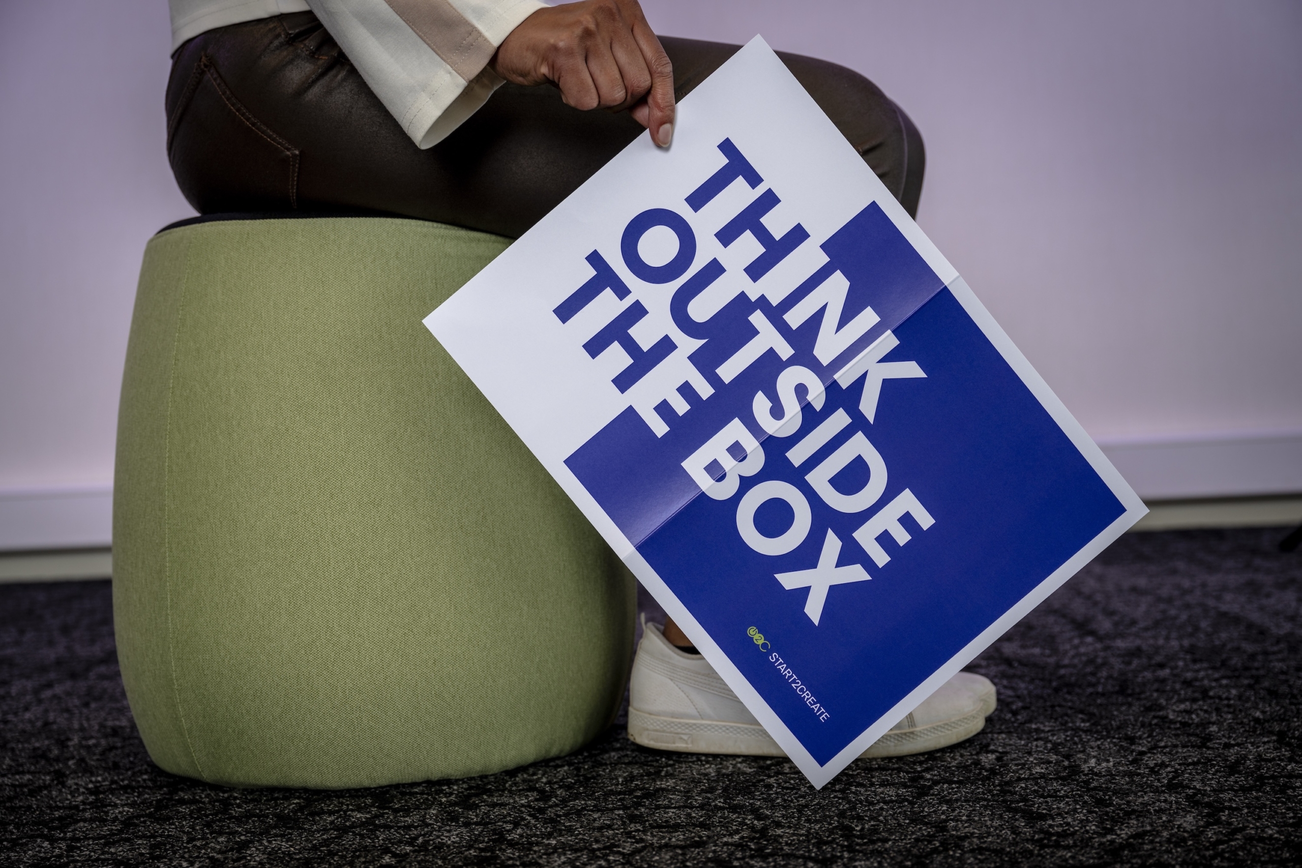 inspiratiesessie Start2Create, think outside the box