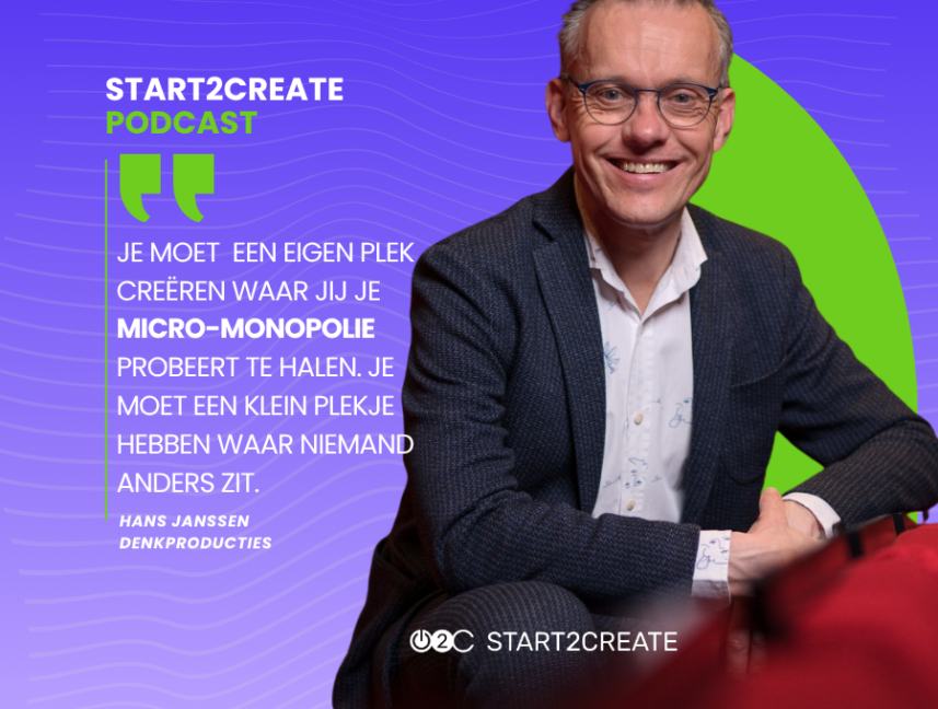 Hans Janssen Start2Create podcast